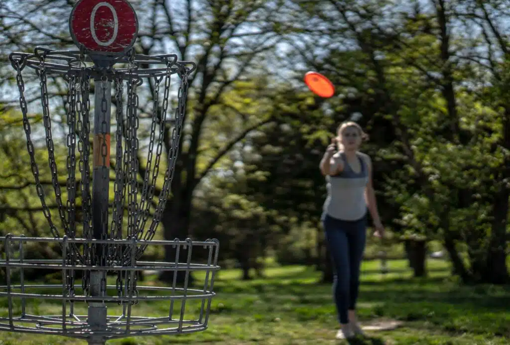 frisbeegolf